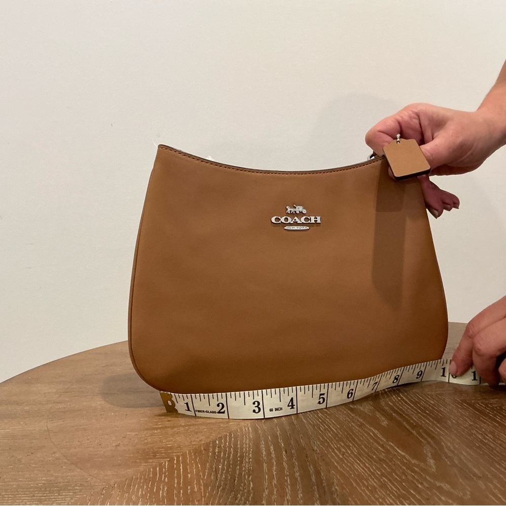 Coach Tan Leather Shoulder Bag - Picture 4 of 5